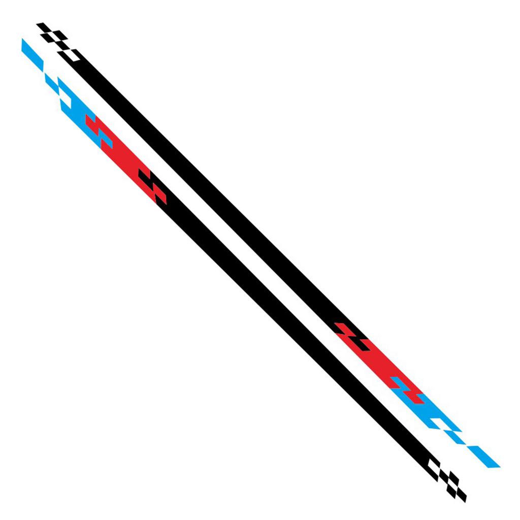 Car Sticker Three Colors Strip Racing Car Body Side Decal for All Cars Decal