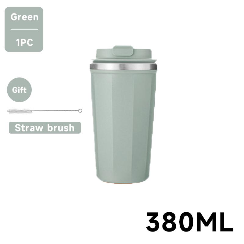 Coffee Mug Car Thermos Mug 380ML Travel Thermo Cup for Tea Water Coffee Double Stainless Steel