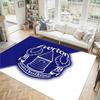 Everton Football Design Crystal Velvet Carpet Cozy Non?Slip Printed Rug For Bedroom Living Room Entrance