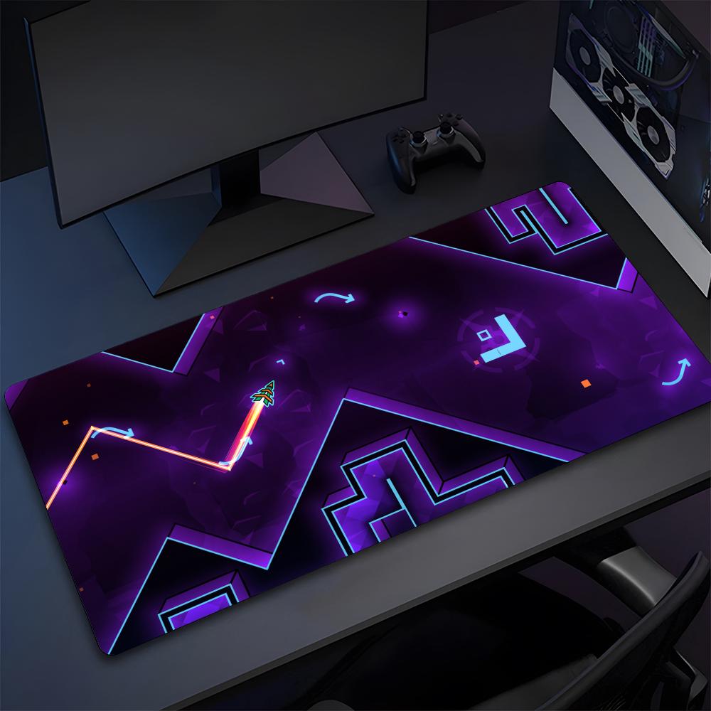 Geometry Dash Gaming Mouse Pad High Quality Natural Rubber Mouse Pad The Most Professional Washable Laptop Mouse Pad