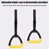 Arm Strength Gymnastic Rings Non-Slip Strength Training Ring Pull up Handle Rings  Home Exercise