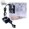 Bird Seeds Debris Remover Grain Cleaner, Adjustable Speed Winnower Machine, Transparent Acrylic Small Winnowing Machine Shell Efficient Separation