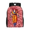 Kid Goku Flying On Nimbus Dragon Ball Backpack  Cute Backpacks Youth Hiking Big High School Bags Design Rucksack