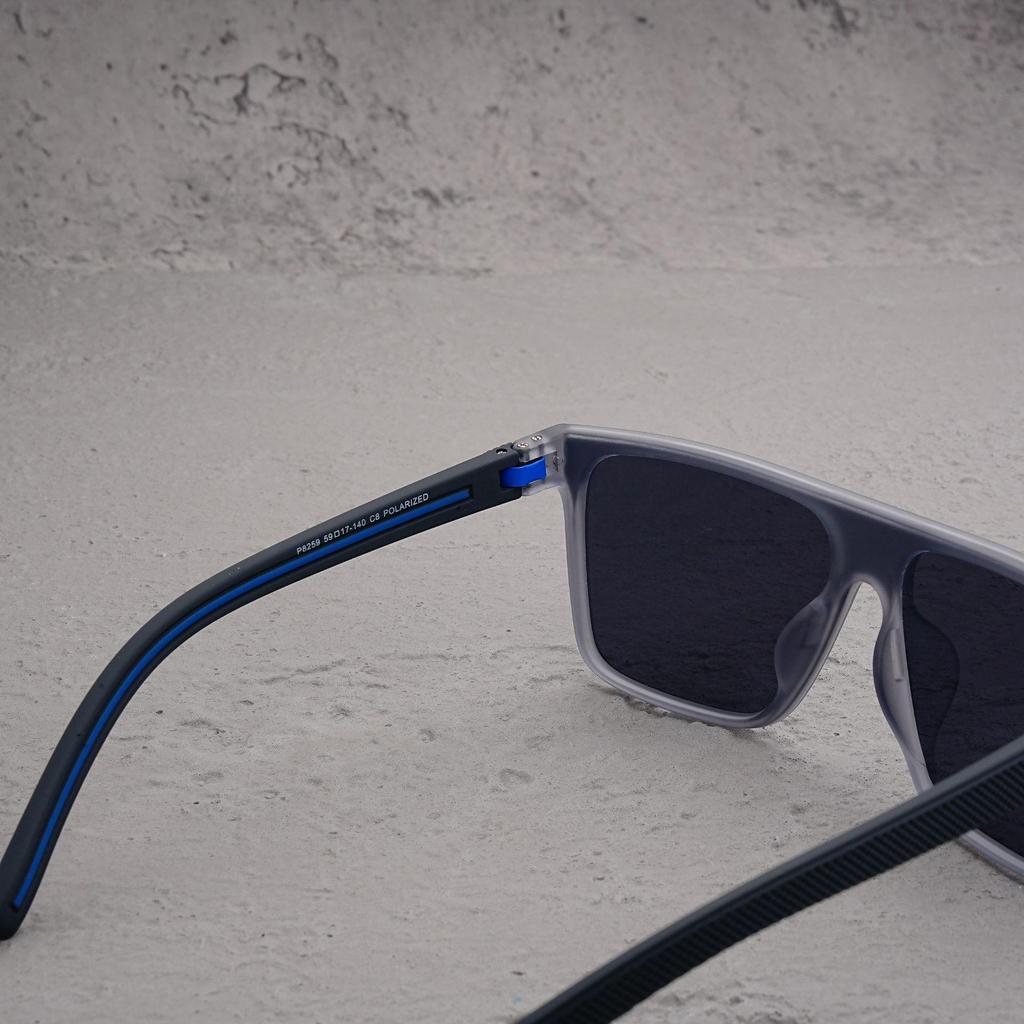 2025 Stylish Polarized Men's Sunglasses: Large Frame Iron Man Design