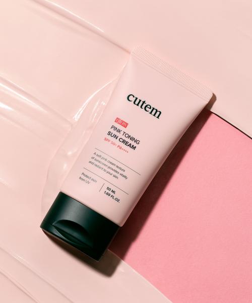 [CUTEM] Glow Pink Toning Tone Up Sun Cream 50ml