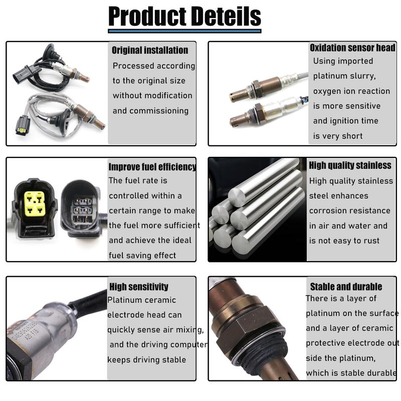 Up+Downstream Oxygen Sensor For Mitsubishi Outlander Sport 2.0L 2.4L 2011-2018 RVR 2.0L Lancer 2.0L 2.4L 11-15 1588A228 1588A141