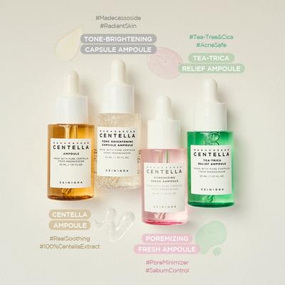 Madagascar Centella Ampoule Kit 4 Items