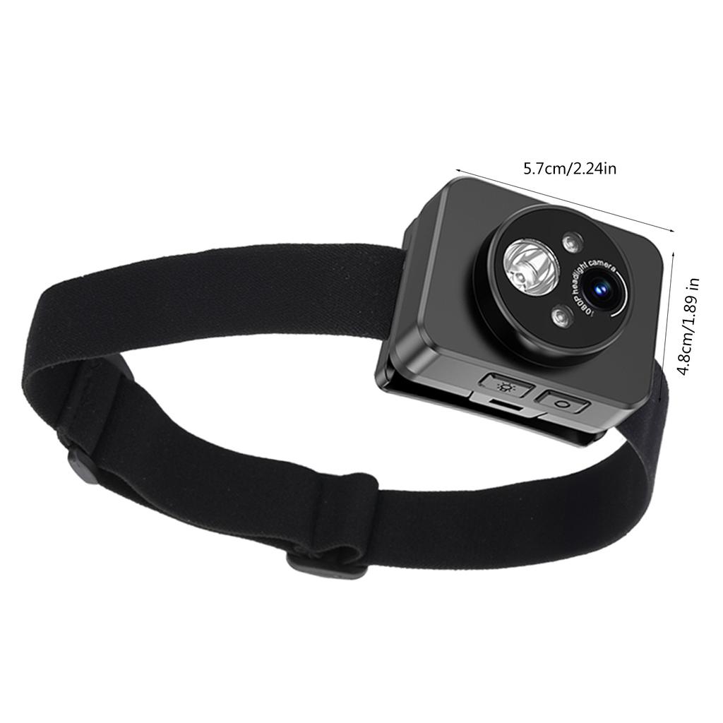 Compact 1080P Sports Action Video Camera With SOS Feature For Mountain Biking and Rock Climbing