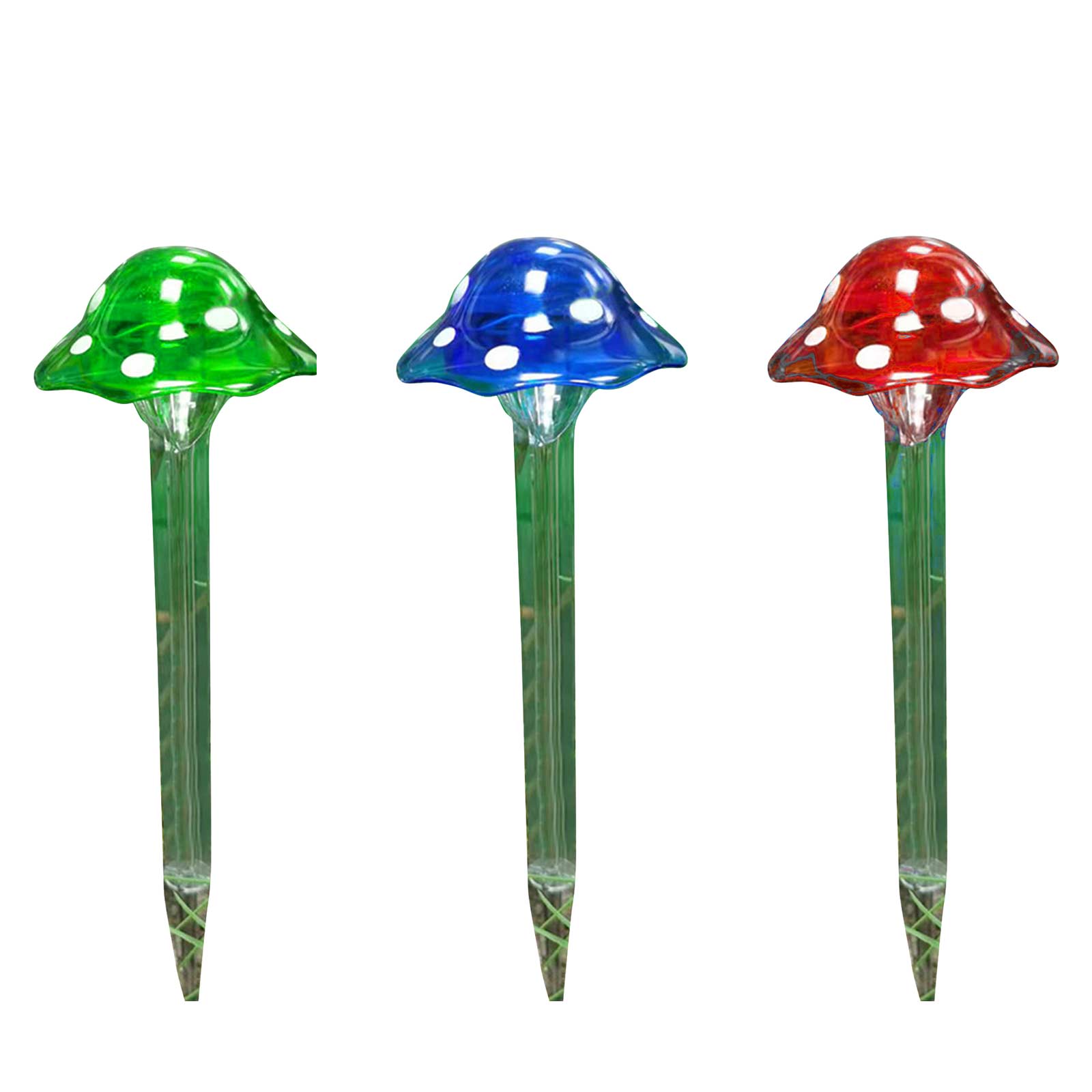 (8.7*8.7*33.5cm) LED Outdoor Courtyard Decoration Solar Lawn Mushroom Light