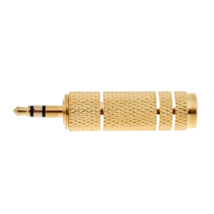 Headphone Adapter 6.35mm (1/4 Inch) Male to 3.5mm (1/8 Inch) Female Converter