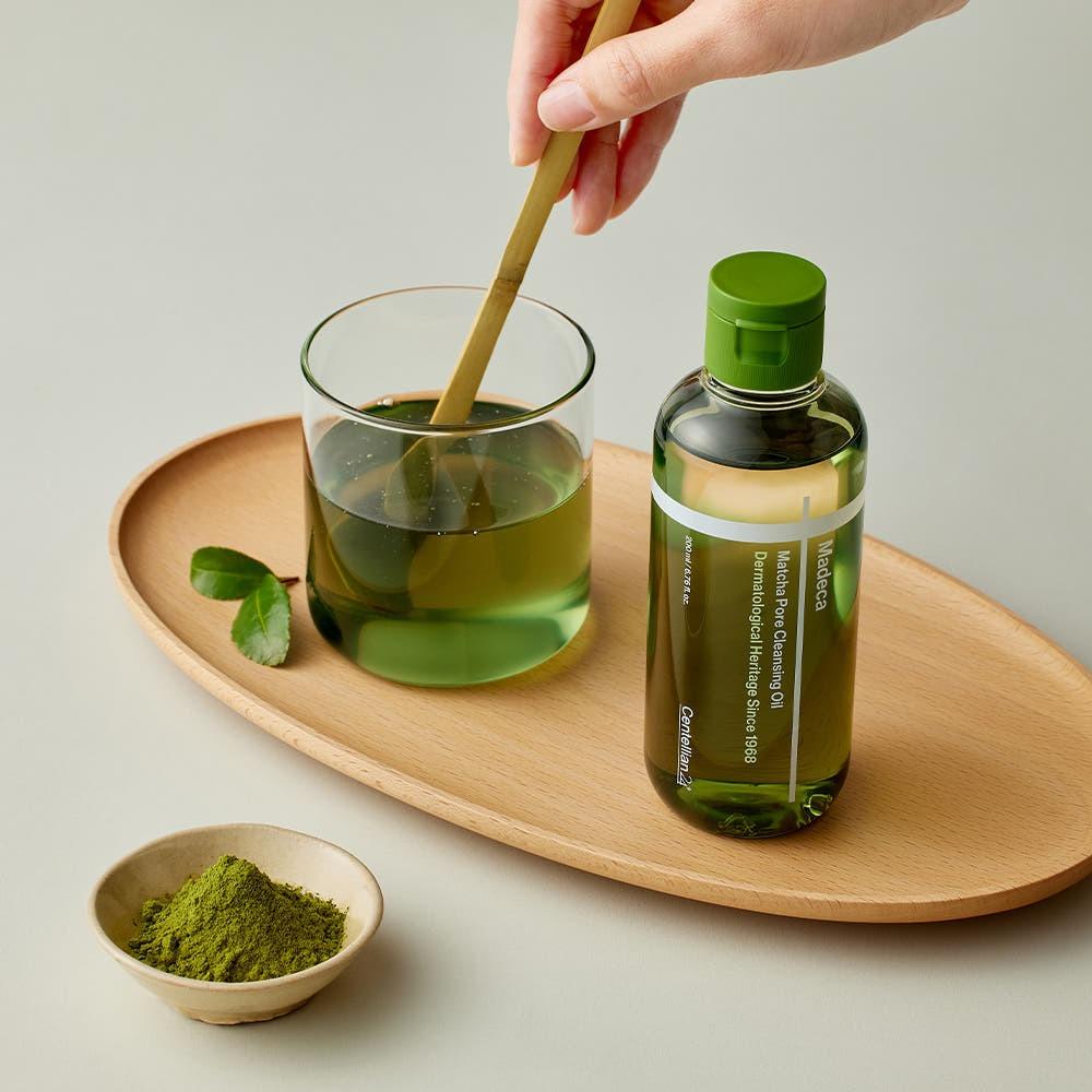 Centellian24 Madeca Matcha Cleansing Oil Deep Cleansing Pore Clarifying 200ml Korean Facial Cleanser Daily Makeup Remover
