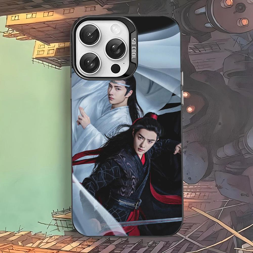 ChenQingLing The Untamed Wang Yibo XiaoZhan Phone Case For iPhone 16 15 14 13 12 11 Pro Max X XR 8Matte Shockproof Back Cover