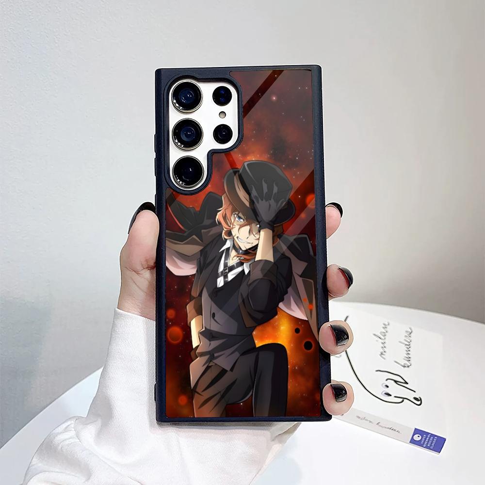 Bungo Stray Dogs Phone Case For Samsung Galaxy S26 S25 S24 S23 S22 S21 S20 FE Edge Pro Plus Ultra PC+TPU Cover