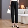 Pa Si Te Women's Tapered Elastic Waist Casual Pants