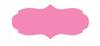Jar Label 7.5X3 Cm For Preserves 60 Pcs. Pink Matte