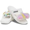 Crocs Classic Fur Sure Trendy Sandals Men Sandals White 207405-100