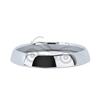 Harley-Davidson Road King Custom Headlight Cover Shell With Chrome Ring 7 Inch Black ABS Plastic