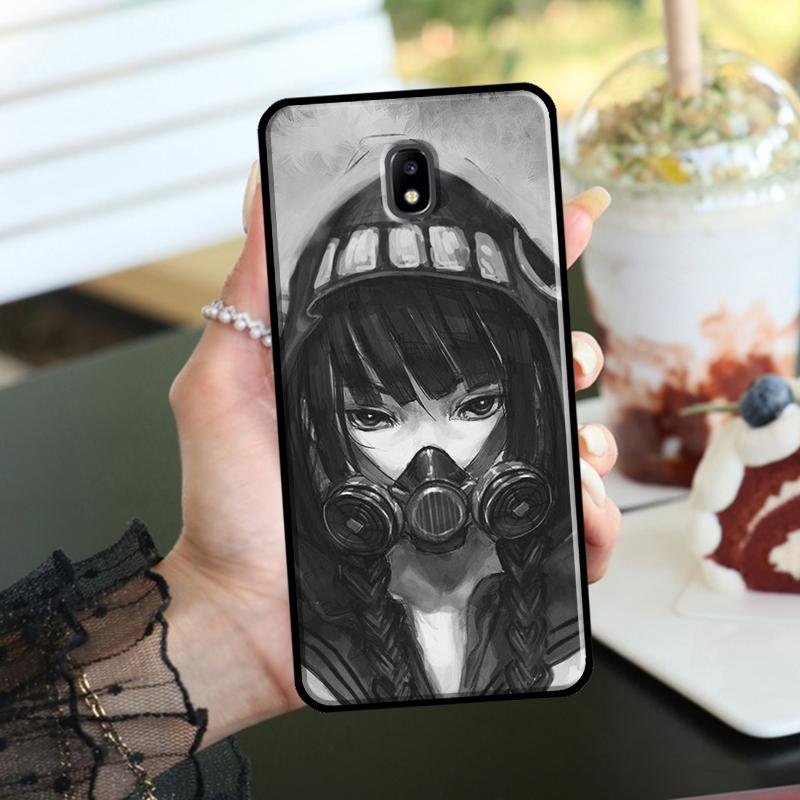 Anime Girl Mask Case For Samsung Galaxy M06 M16 M36 M56 M15 M11 M31 M21 M53 M13 M32 M52 M35 M55 M14 M34 M54