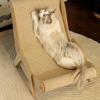 Cat Chair Elegant Sturdy Cat Rocking Chair Sisal Cat Lounge Chair Pet-Friendly Multi-Functional Cat Scratcher Cat Scratch Chair
