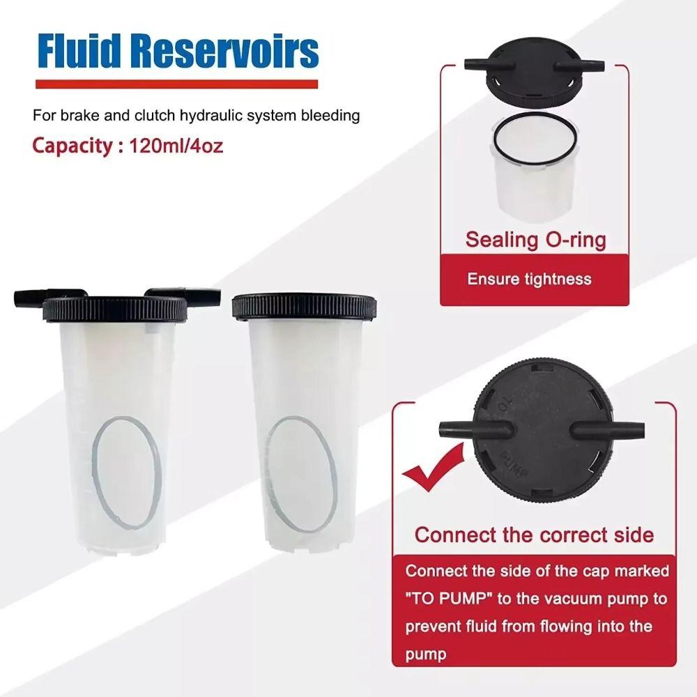 Pistol Pump Design Pressure Pump Tester Hand Held Clutch Fluid Bleeder  Oil Change