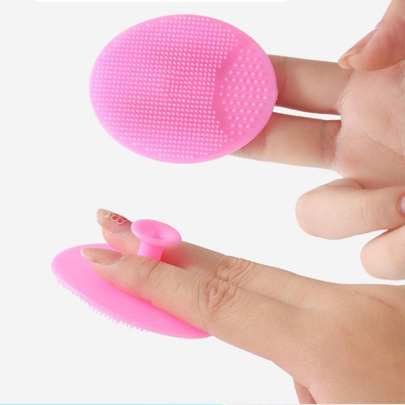 Perie de curățare a feței din silicon pentru îngrijirea pielii porilor profundi, instrument de curățare pentru exfoliant, nou mini exfoliator moale pentru curățare profundă