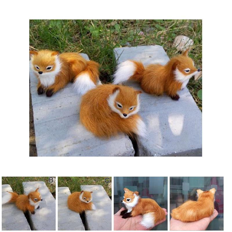 1 Stück Simulations-Tierfüchse Plüschtier Puppe Fotografie Kitsune Plüsch Für Kinder Kinder Geburtstagsgeschenk Spielzeug Für Mädchen Eulen Plüsch