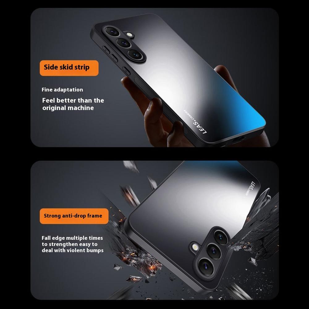 For Samsung Galaxy S24 FE Case TPU PC Matte Back Phone Cover Drop Protection