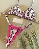 2024 European & American Stylish Bikini: Special Fabric Print, Sexy Beach Swimsuit for Women