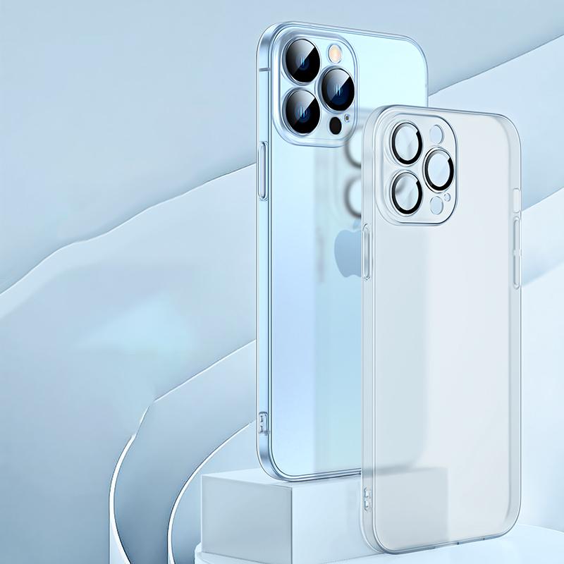 

Чехол для телефона iPhone 14 Pro Max Plus, прозрачный матовый чехол для iPhone 13 12 pro Max, защитный чехол для объектива For iPhone 12 белый