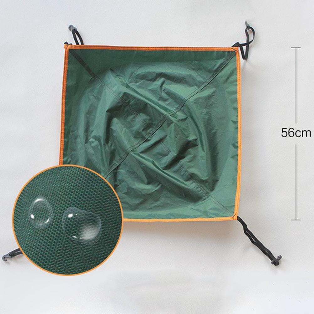 Zeltplane Sonnenschutz Zeltüberdachung 210T Silberbeschichtetes Tuch