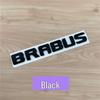 Schwarzes Brabus Schriftzug Logo Emblem für Mercedes G, E, C, S-Klasse