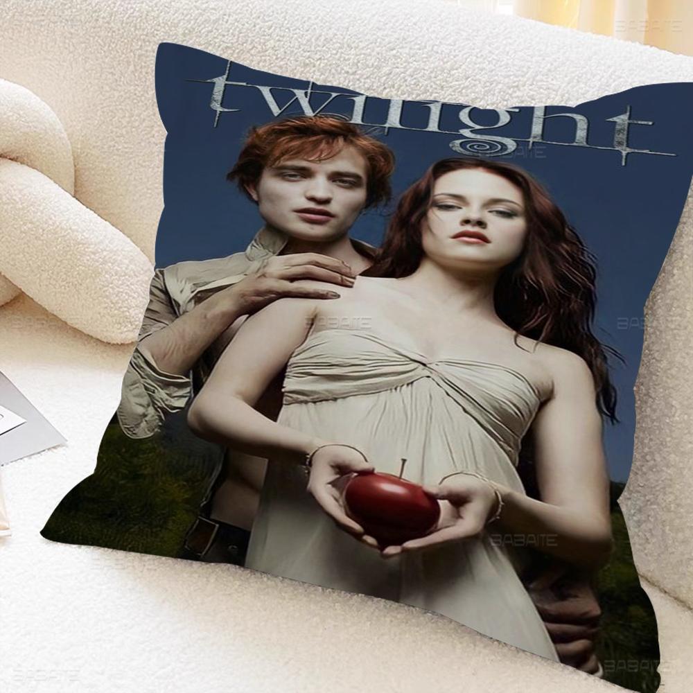 Movie Twilight Personalized Picture Text Home Decorative Pillows Household Gifts 45x45cm
