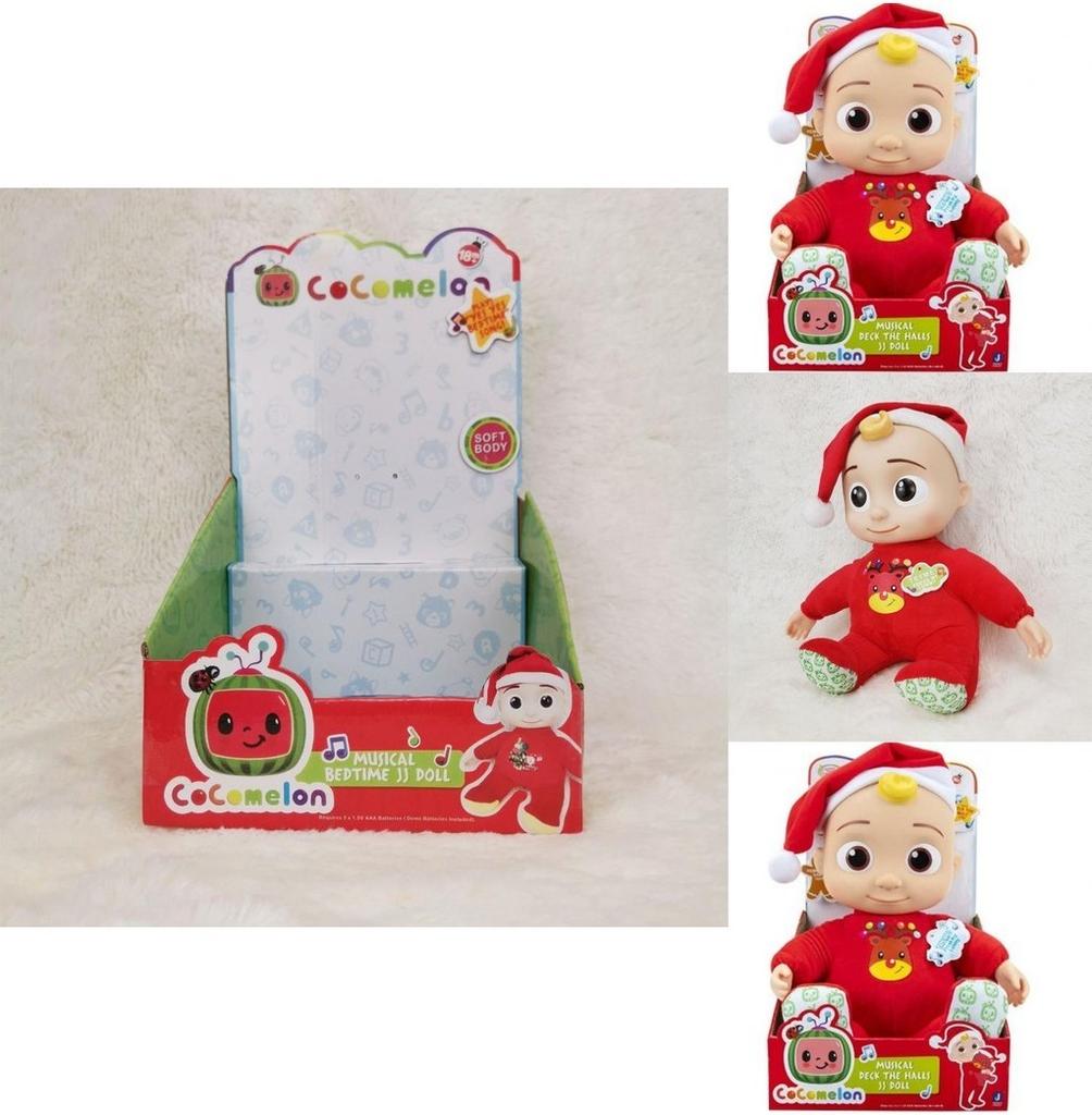 Delightful Christmas Cocomelon Pvc Doll Sing Music Box With Nine Kinds Of Music Jojo