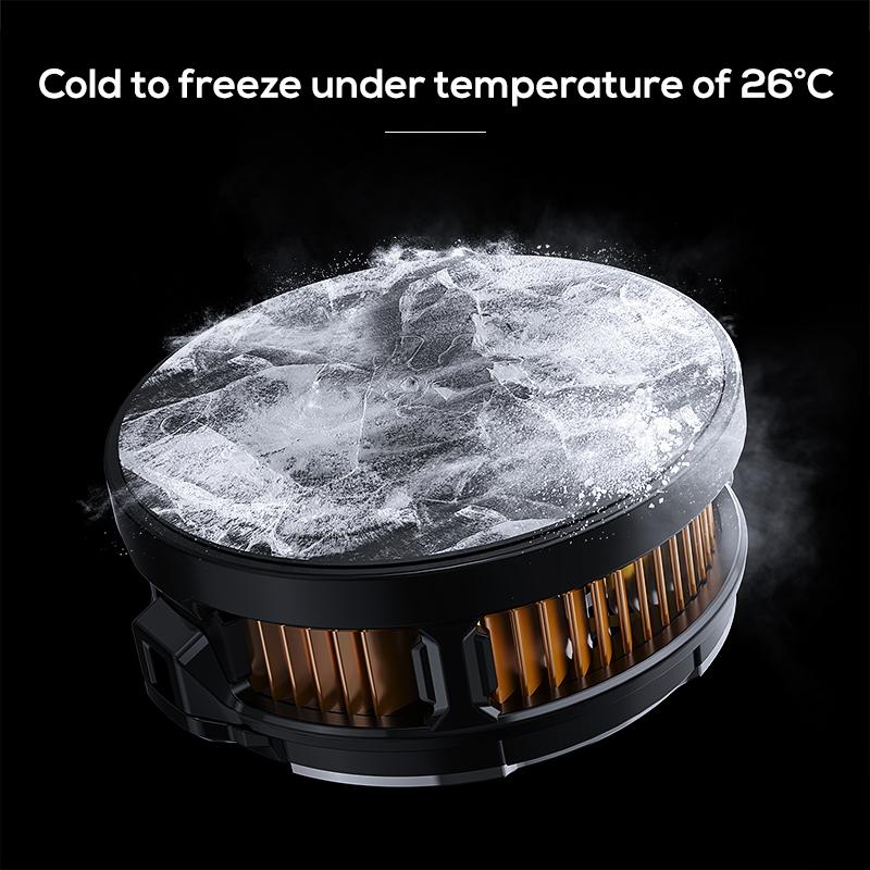 MEMO CX07 Frigorifero Semiconduttore 2 in 1 Magnetico/Clip Posteriore Radiatore di Raffreddamento per Telefono Cellulare per IPhone Android Gioco PUBG Raffreddatore