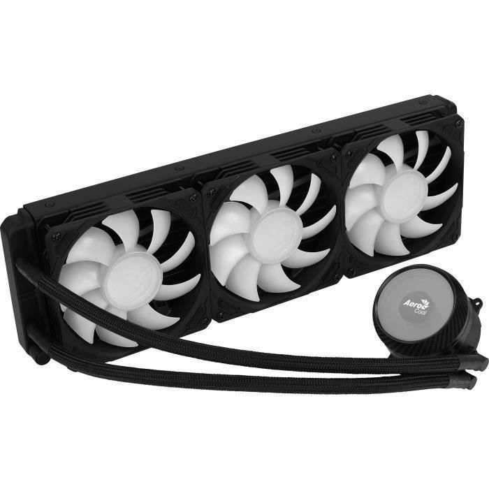 AEROCOOL Mirage L360 ARGB Noir - Kit de refroidissement watercooling CPU 360mm (Kit LGA1700 inclus)