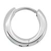 [Zanipolo Terzini] Simple Color Line Surgical Stainless Steel Hoop Earring (Blue) (1P Single Earring) Men's