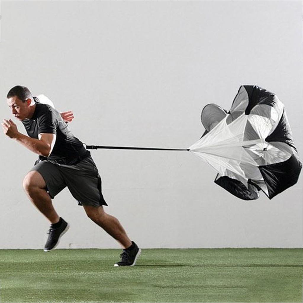 Kids Running Speed Parachute Adjustable Nylon Belt Parachute for Kids Youth Power Speed Training