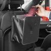 1pc Auto Accessories Car Seat Back Waterproof Storage Hanging Garbage Bin Large Capacity Multifunction Foldable Organizer Bag