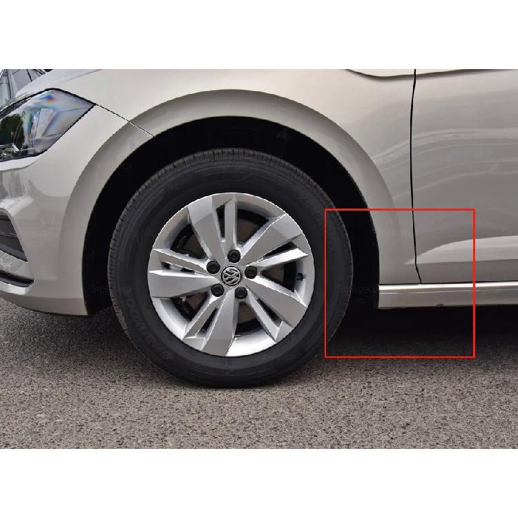 For VW Volkswagen Polo MK6 AW 2018   Car Fender Mudguard Mud Flaps Guard Splash Flap Car Accessories