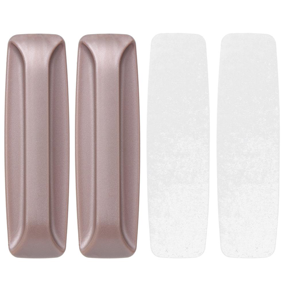Multi-purpose Colorful Cabinet Pulls Auxiliary Window Door Wardrobe Pulls Furniture Decor Self-adhesive Handles Rectangular 2Pcs