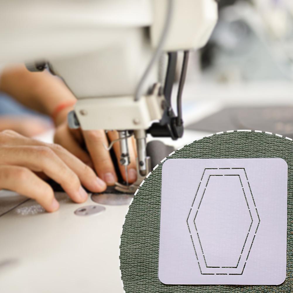 

Quilt Templates Stencils Embroidery Patchworks Sewing Craft Templates For DIY Crafting Art 6x9