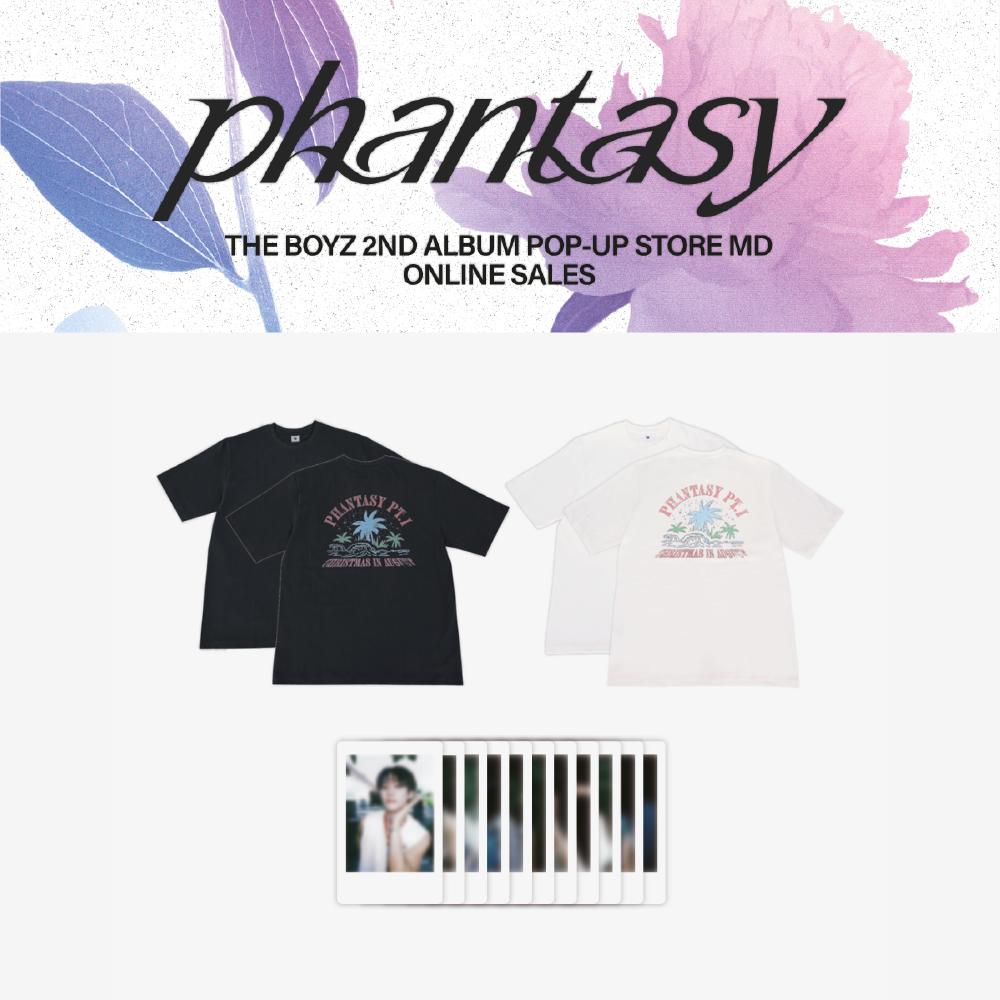 

Предзаказ Футболка THE BOYZ 2nd Album PHANTASY POP-UP MD S/S Charcoal ver.