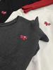 Wow! Chic and Cozy: Women's Loose Fit Round Neck T-Shirt with Cartoon Horse Embroidery