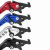 Professional 1 Pair CNC Aluminum Alloy Motorcycle Scooter Modification Double Disc Brake Lever for Motorcycle Upgrade Accessory