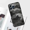 Black Night Camo Camouflage Case For iPhone 17 Pro Max 11 14 15 16 Pro Max 12 13 Mini 16 Plus 16e 17 Air Phone Cover