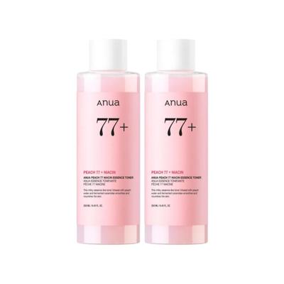 Peach 77 Niacin Essence Toner 250ml – 1+1 Special Set