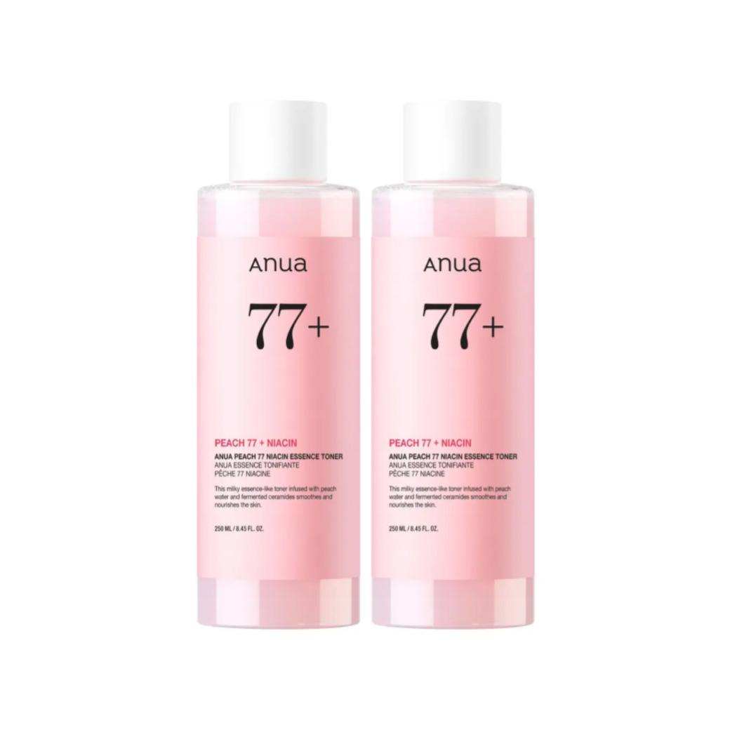 

Anua Peach 77 Niacin Essence Toner 250ml – 1+1 Special Set