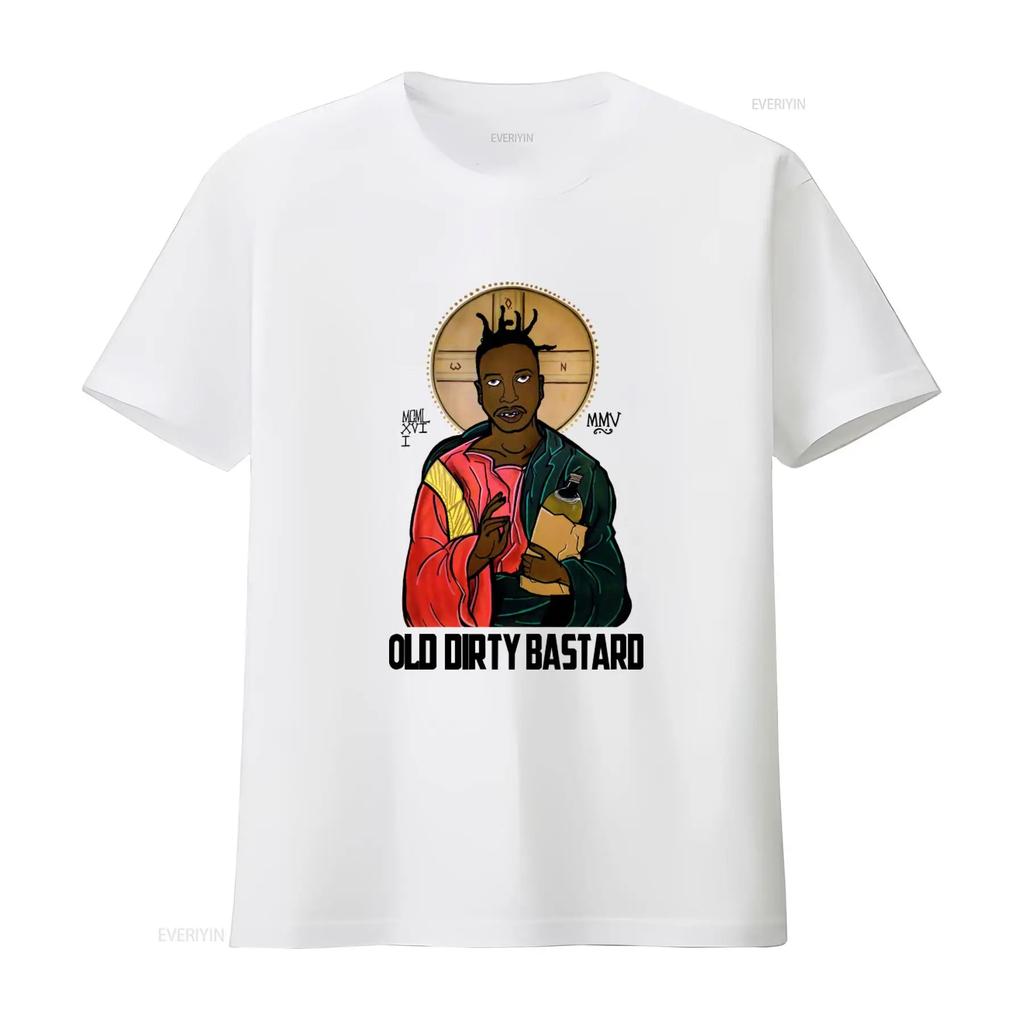 90er Jahre Old Dirty Bastard T-Shirt Hip Hop Rap Streetwear Print vintage Gewaschen Leicht Vielseitig Mann Weiches Oberteil Für Jeden Tag