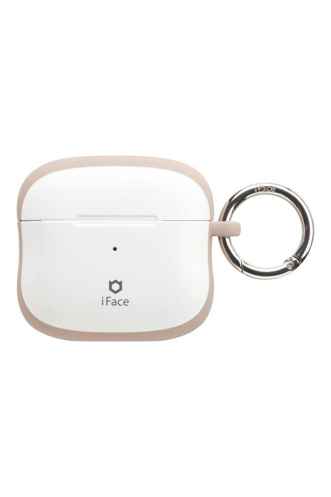 iFace First Class AirPods Case 3 AirPods 3rd Generation Case with AirPods (3rd Generation) (Milk) [AirPods Case, Carabiner, 3, iFace, Korea]