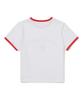 CLOVE [26Sm Clove] Star Logo Ringer T-Shirt (White)